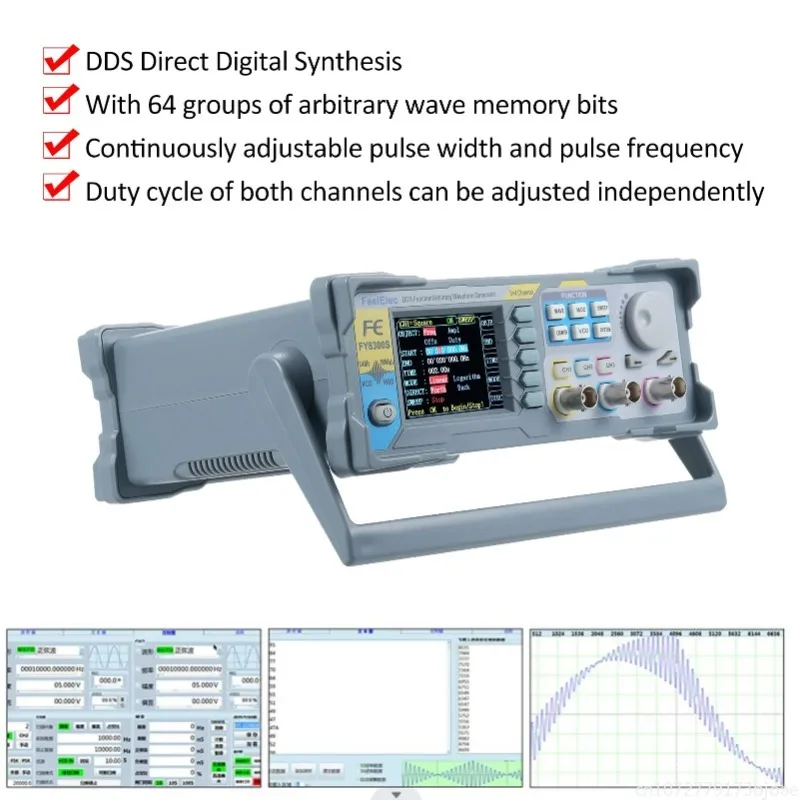 FeelElec FY8300S 60/40/20MHz 3 - Function Arbitrary Waveform Generator 리뷰 및 가격